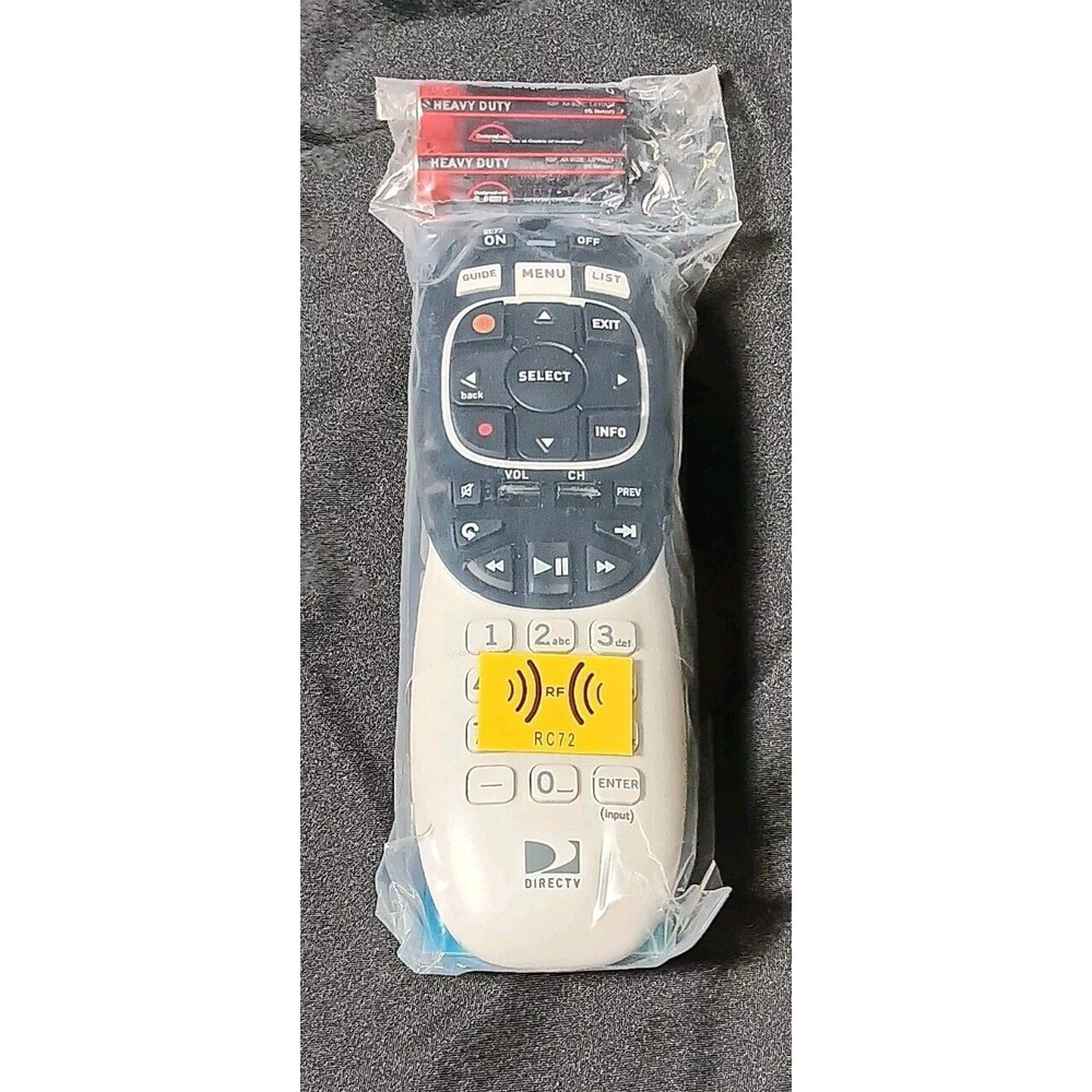 DIRECTV Remote Control RC72 RF